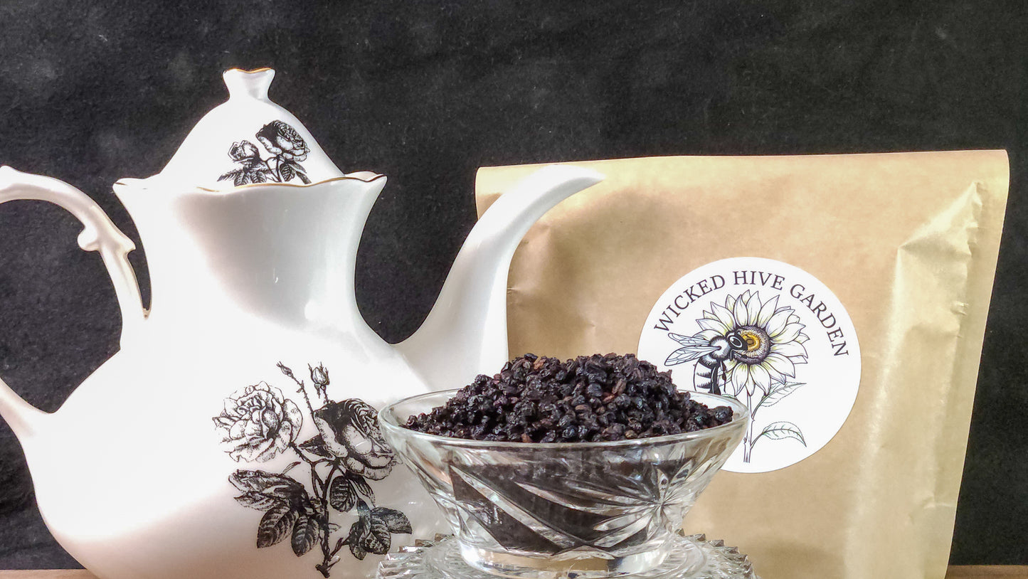 Elderberry, Whole, Wild Crafted
