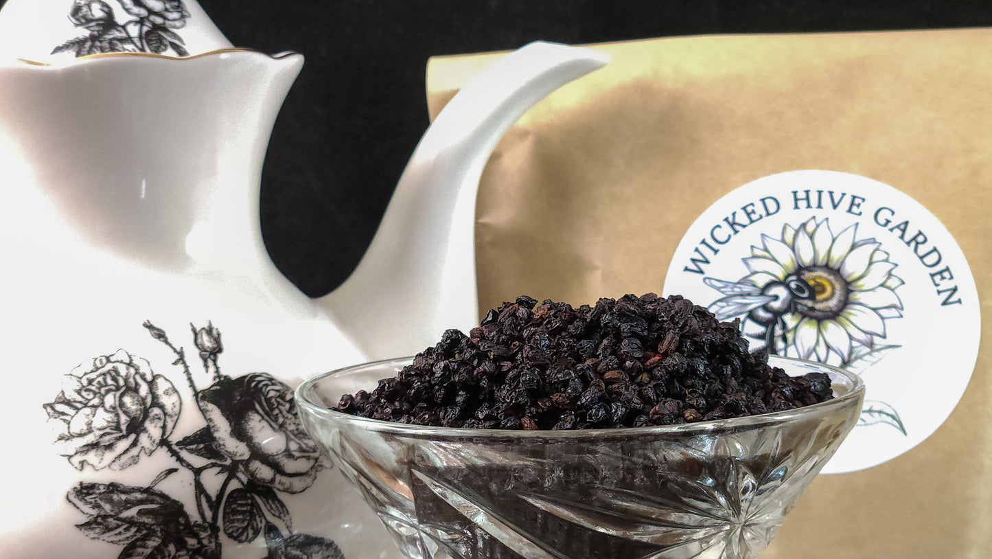 Elderberry, Whole, Wild Crafted